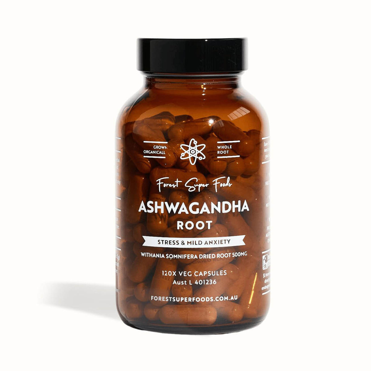 Pure Whole Ashwagandha Root Capsules