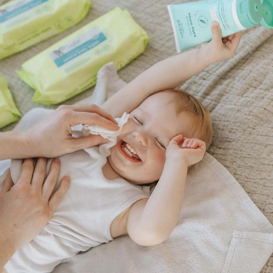 100% NATURAL BABY WIPES - 4 PACK