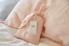 SilkLinenFlip Pillowslip Sets With Travel Pouch