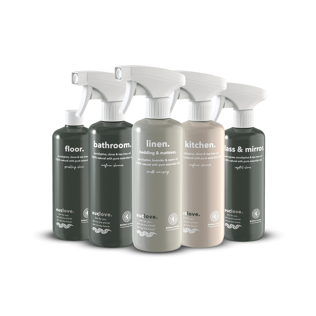 Essential Natural Cleaning Pack - 500 Ml