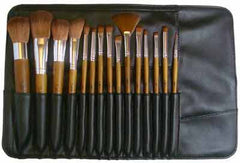 Kylie's Luxury 15pc Professional Brush Roll Set