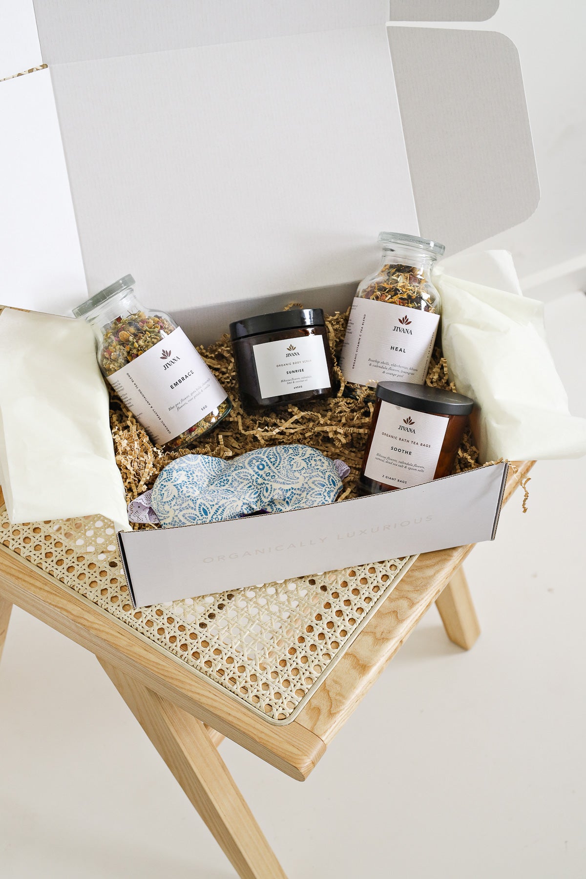 Wellbeing Box | Tea, Bath + Sleep