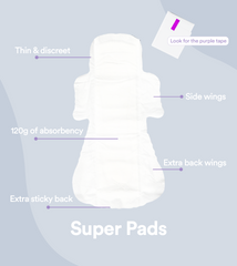 Mix & Match 60-Pack : Super Pads, Regular Tampons & Mini Tampons